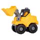 GENIO KIDS Набор для детской лепки "Тесто-пластилин" Бульдозер TA2106