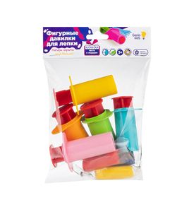 GENIO KIDS Набор для детской лепки "Фигурные давилки для лепки" TA2011