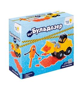 GENIO KIDS Набор для детской лепки "Тесто-пластилин" Бульдозер TA2106