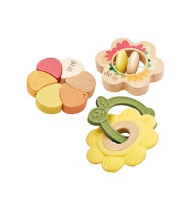 HAPE E0144_HP Набор погремушек "Малышам" Букет хризантем Моне
