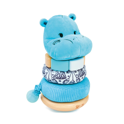 HAPE Игрушка развивающая "Пирамидка" Бегемотик Уильям