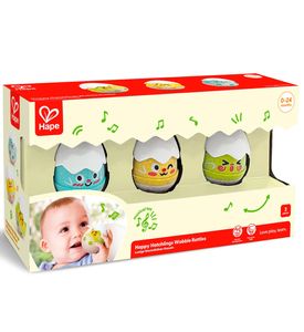 HAPE E0124_HP Набор развивающих игрушек «Малышам», Веселые цыплята