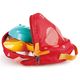 HAPE E4093_HP Складное ведерко - сумочка для пляжа Рыбка, с лопаткой и формочкой