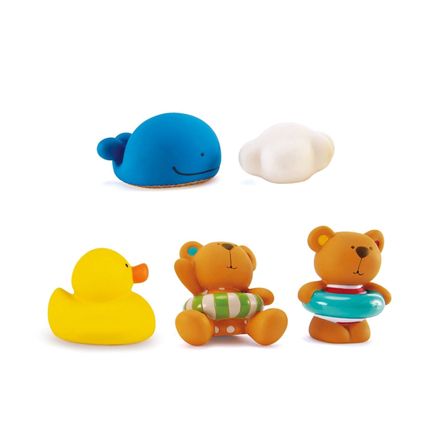 HAPE E0201_HP Игрушки для купания Тедди и его друзья