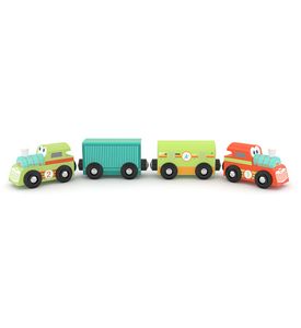 HAPE 833480_HPJ Игровой набор J’adore Весёлый поезд, серия "Железные дороги"