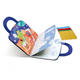 HAPE E2020_HP Игровой набор "Юный Пикассо" Укрась фольгой Космос!