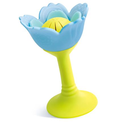 HAPE E0138_HP Погремушка "Малышам" Голубой цветок, 3в1