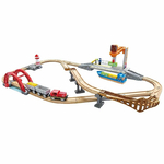 HAPE E3790_HP Игровой набор "Ж/Д Доставки груза" в порту 