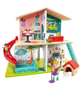 HAPE E3411_HP Игровой набор Музыкальный кукольный "Домик мечты"