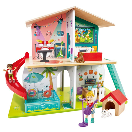 HAPE E3411_HP Игровой набор Музыкальный кукольный "Домик мечты"