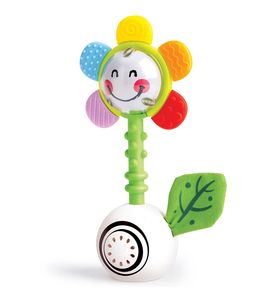HAPE E0133_HP Погремушка "Волшебное прикосновение" Светящийся Цветок