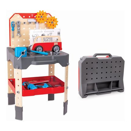 HAPE E3036_HP Игровой набор "Мастерская" Верстак и набор инструментов