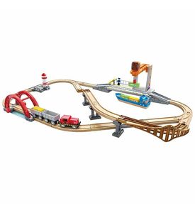 HAPE E3790_HP Игровой набор "Ж/Д Доставки груза" в порту