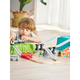 HAPE E3783_HP Игровой набор деревянная железная дорога в чемодане "Фермерский дворик"