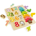 HAPE E1657_HP Игрушка развивающая "Умняша" пазл Цвета и цифры