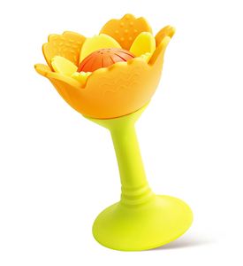 HAPE E0137_HP Погремушка "Малышам" Оранжевый цветок, 3в1 HAPE E0137_HP Погремушка "Малышам" Оранжевый цветок, 3в1