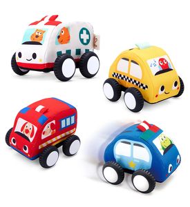 HAPE E0076_HP Игровой набор "Навстречу приключениям" Плюшевые машинки