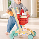 HAPE  Игровой набор "Продукты" Тележка и корзина для покупок