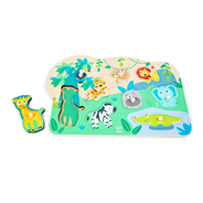 HAPE Головоломка "Вкладыши" Дикие животные