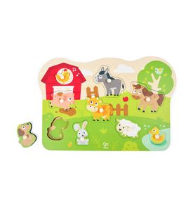 HAPE Головоломка "Вкладыши" На ферме HAPE Головоломка "Вкладыши" На ферме