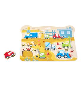 HAPE Головоломка "Вкладыши" Строительные машины HAPE Головоломка "Вкладыши" Строительные машины