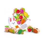 HAPE Игрушка развивающая "Малышам" Собираем урожай с Зайкой, 2в1