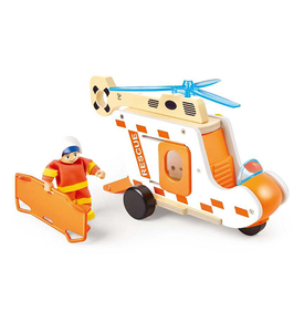 HAPE  Игровой набор "Играем в профессии" Служба спасения на вертолете  E3092_HP