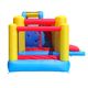 Happy Hop Надувной батут с горкой "Игровой центр 5 в 1" 9359