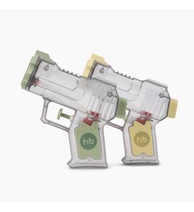 Happy Baby, Набор игрушечных водных пистолетов DOUBLE STRIKE (yellow&green)