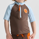 Happy baby, Футболка купальная (brown (рatches)  50661-1