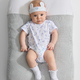 Happy baby , Боди с коротким рукавом детское (2 шт.) (голубой (цветы)) 90154-0 Happy baby , Боди с коротким рукавом детское (2 шт.) (голубой (цветы)) 90154-0