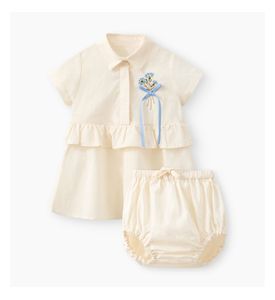 Happy Baby , Комплект детский: платье и трусы (молочно-кремовый) 88700-0 Happy Baby , Комплект детский: платье и трусы (молочно-кремовый) 88700-0