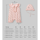 Happy baby , Комплект детский: боди и чепчик (розовый) 90164-0 Happy baby , Комплект детский: боди и чепчик (розовый) 90164-0