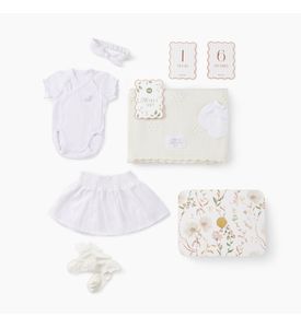 Happy Baby, Комплект для новорожденных (6 предметов) (white)