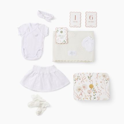 Happy Baby, Комплект для новорожденных (6 предметов) (white)