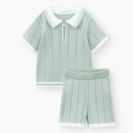 Happy Baby Комлект детский: рубашка и шорты (light green) 88683-0 Happy Baby Комлект детский: рубашка и шорты (light green) 88683-0