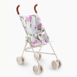 Happy baby, Коляска для кукол TWIGLET (lilac flowers)  331970