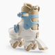 Happy Baby 50074, Раздвижные роликовые коньки детские VIBERS (light blue & beige, S)