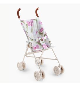 Happy baby, Коляска для кукол TWIGLET (lilac flowers)  331970