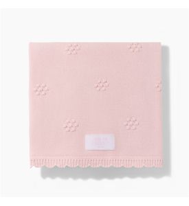Happy baby , Плед детский 100x100 см (pink) 87570
