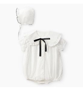 Happy Baby , Набор детский: комбинезон и чепчик (white) 88673-0