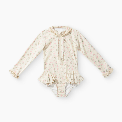 Happy baby, Купальник для девочек (pink (flowers))  50705-1