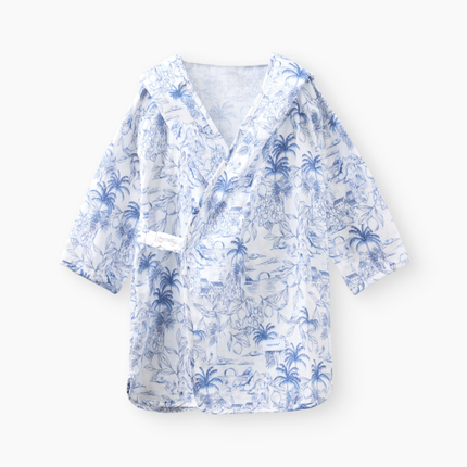 Happy Baby , Пляжное пончо (milky-blue (print)) 88129-1