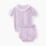 Happy Baby Комлект детский: футболка и шорты (lilac)  88684-0