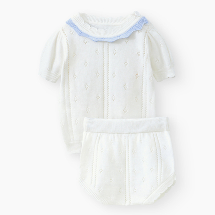 Happy Baby , Набор детский: футболка и шорты (milky) 90147-0