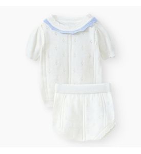 Happy Baby , Набор детский: футболка и шорты (milky) 90147-0