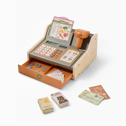 Happy Baby 331986, Касса игровая HAPPY SELLER (olive)