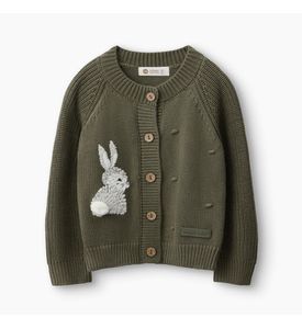 Happy Baby 88349-0, Кардиган детский (dark green)
