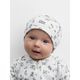 Happy baby 90148-0, Шапочка (набор 2 шт.) (white & blue)