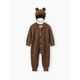 Happy baby 88345-0, Костюм детский, комбинезон и шапочка (brown)